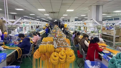 Shenzhen Chuanglixun Optoelectronic Equipment Co., Ltd. ligne de production en usine
