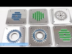 L'équipement de polissage du cordon de connexion en fibre de fibre de connecteur SC / FC / ST / LC