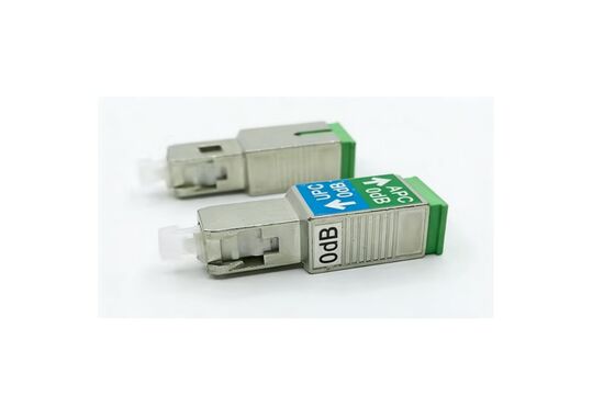 Qualité  SC APC Fixed Variable Fiber Optic Attenuator Strong Tensile Resistance For GPON Network usine