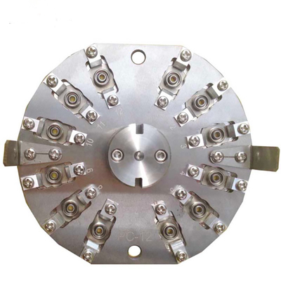 qualité  Fiber Optic FC UPC Polishing Fixture 12 Connectors Polishing Jig usine