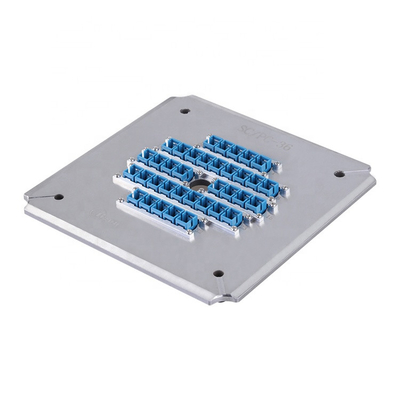 La correction de connecteur de PC de Sc attachent le support gauche de polissage du montage 36 de fibre