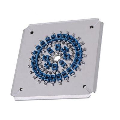 Acier inoxydable de polissage optique S136 de plat de fibre de connecteur de 32 Sc gauches/PC