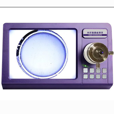 Opération commode optique de microscope d'inspection de la fibre CLX-7000 3W pour l'inspecteur 400x d'Endface