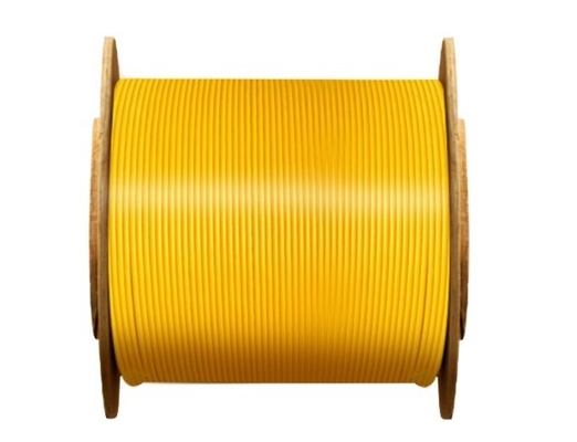 Câble à fibre optique LSZH jaune 1 conducteur pour des connexions fiables et constantes