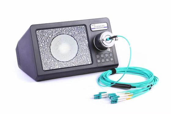 Chuanglixun CLX-MU9202 Testeur de polarité MPO pour câbles de patch MPO/MTP à fibre optique de base 12/24/48 avec analyse de puissance et de polarité 110V/220V