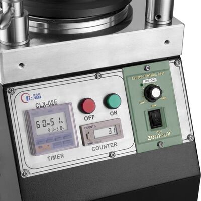 CLX-02E Machine de polissage à fibre optique de haute précision avec 48 pièces de capacité MU/LC, 98% de rendement de premier passage et vitesse réglable de 140 tr/min