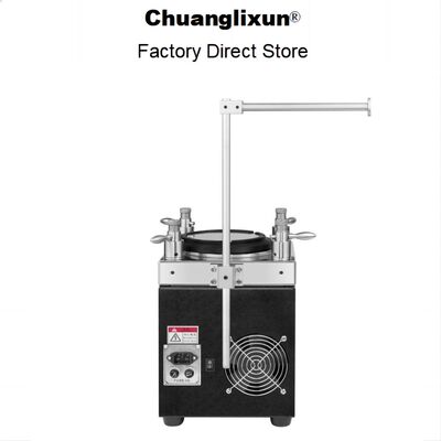 Machine de polissage de fibres optiques de haute précision avec 48 pièces de capacité MU/LC 98% de rendement de premier passage et vitesse réglable de 140 tours par minute