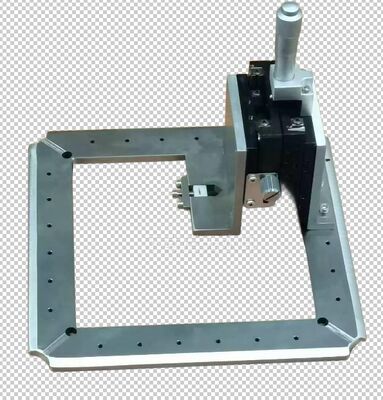 Fixe de polissage en fibre optique en acier inoxydable S136 avec support de ferrule de 2,5 mm et dimensions 174x174x26 mm pour une utilisation FTTH