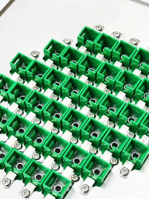 36 positions Jig de polissage à la fibre optique avec acier inoxydable durci S2316 pour APC Perte de retour ≥ 60 dB