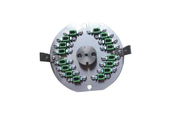 Fixtures de polissage UPC en acier inoxydable trempé LC avec 16 connecteurs Capacité et taux de réussite 3D 100%