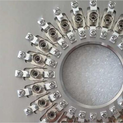 ST Fixtures de polissage de connecteurs en fibre optique 24/32 avec acier inoxydable trempé S136 pour un rendement élevé et une perte d'insertion ≤ 0,20 dB