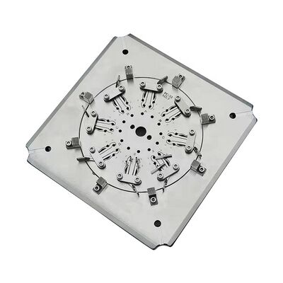 32 Fixtures de polissage en acier inoxydable dur pour ferrule en fibre optique avec une perte d'insertion ≤ 0,20 dB