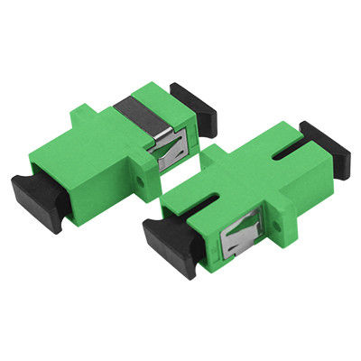 Type perte par insertion de Sc recto optique des adaptateurs RPA de fibre de bride basse