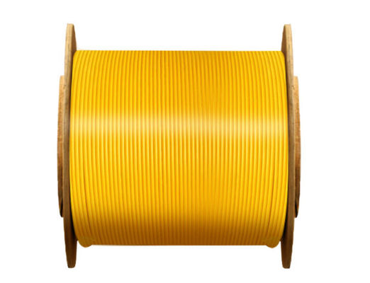 Câble optique à un noyau G652 de corde de correction de fibre de mode unitaire