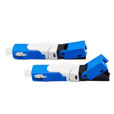 Les connecteurs de fibre optique en plastique de FTTH, 2*3mm rapides branchent les connecteurs optiques de fibre