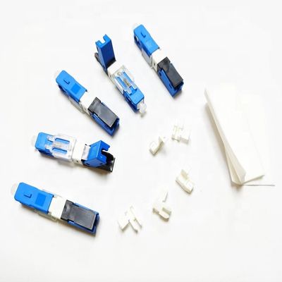 Les connecteurs de fibre optique en plastique de FTTH, 2*3mm rapides branchent les connecteurs optiques de fibre