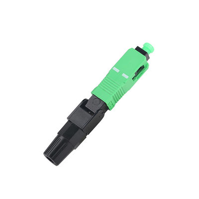 Connecteurs rapides optiques installables sur place bleus de fibre de Sc UPC pour WAN LAN