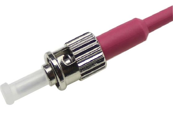 Connecteur optique de St de fibre de cable connecteur de fibre de FTTH avec la botte de 0.9mm