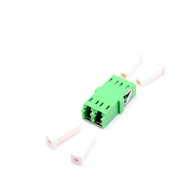 Adaptateur duplex de SM/MM/OM3/OM4 LC RPA, adaptateur de câble optique de fibre avec le volet interne