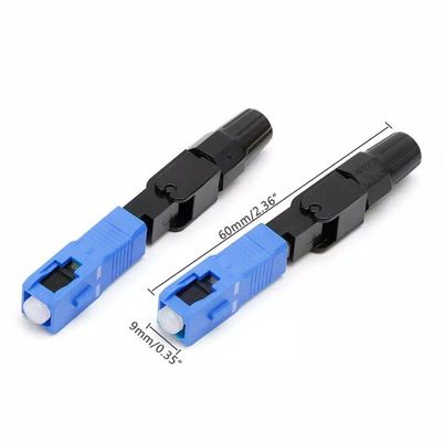 Connecteurs rapides optiques de fibre du SM millimètre de FTTH