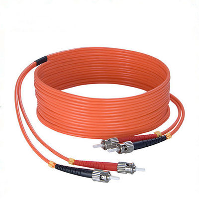 correction optique de fibre de 3.0mm CATV attacher St millimètre OM3 de St optique de câbles de correction