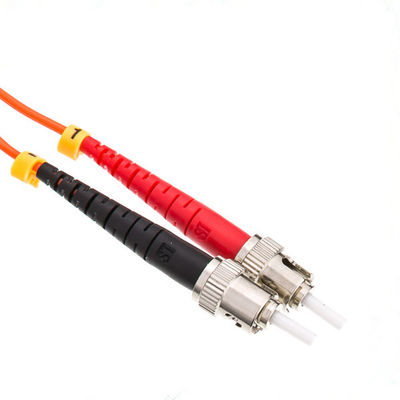 correction optique de fibre de 3.0mm CATV attacher St millimètre OM3 de St optique de câbles de correction