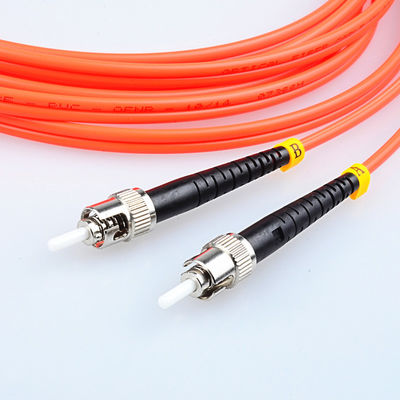 correction optique de fibre de 3.0mm CATV attacher St millimètre OM3 de St optique de câbles de correction