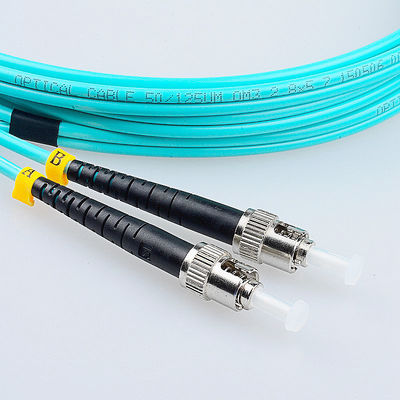 correction optique de fibre de 3.0mm CATV attacher St millimètre OM3 de St optique de câbles de correction