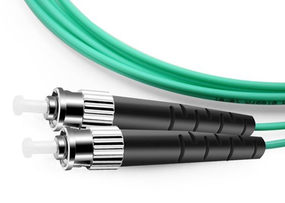 le St optique 2m à plusieurs modes de fonctionnement de fibre de duplex de 2.0mm à la correction de LC attachent la basse perte par insertion OM3