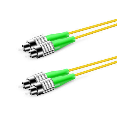 La correction optique recto de fibre de SM 9/125 Zipcord attachent FC RPA pour le réseau de FTTH FTTB FTTX