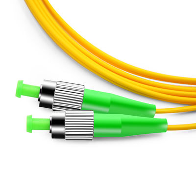 La correction optique recto de fibre de SM 9/125 Zipcord attachent FC RPA pour le réseau de FTTH FTTB FTTX