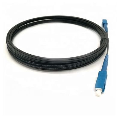 La correction optique recto de fibre de mode unitaire attachent la perte de rendement élevé de câble d'interface de SC/UPC