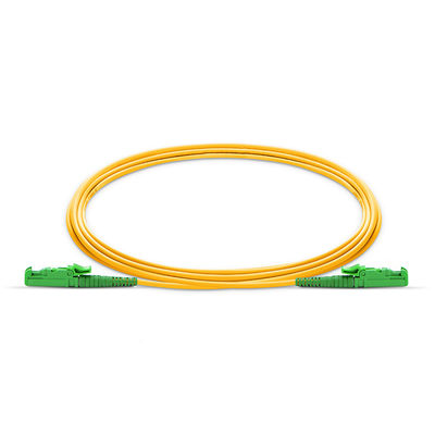 Connecteur optique à un noyau du mode unitaire UPC RPA de tresse de la fibre E2000
