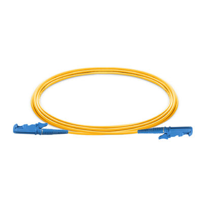 Connecteur optique à un noyau du mode unitaire UPC RPA de tresse de la fibre E2000