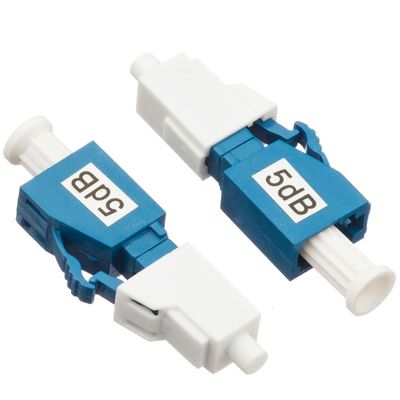 Longueur d'onde optique recto du millimètre 1300nm d'atténuateur de fibre de SM de LC/UPC 5dB