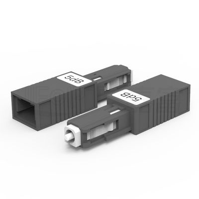 MU/UPC le mode unitaire optique 1dB 25dB d'atténuateur de fibre de Ftth d'embases