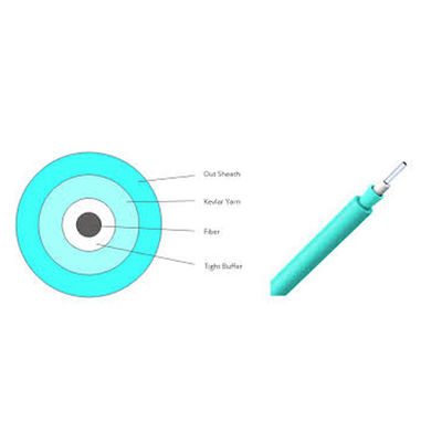 900um a fortement protégé le mode unitaire de noyau du câble optique 1 de fibre