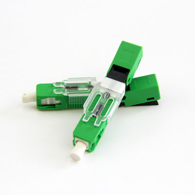 0.3dB Max Loss Optical Fiber Connector, cable connecteur rapide de Ftth de câble de télécom