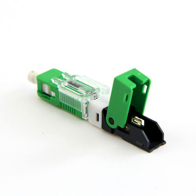 0.3dB Max Loss Optical Fiber Connector, cable connecteur rapide de Ftth de câble de télécom