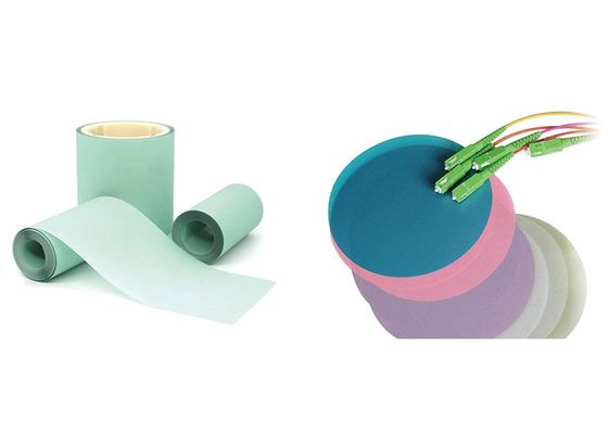 outils de polissage optiques carrés Diamond Lapping Films Oil Resistant de fibre de 114X114Mm