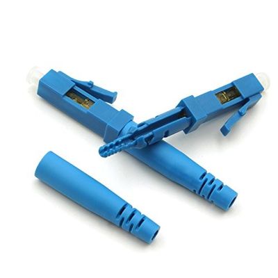 Connecteurs rapides optiques de fibre de SM de LC UPC
