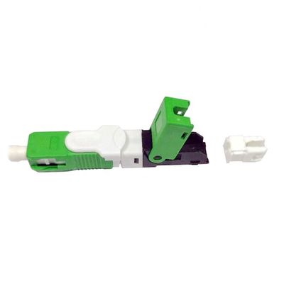 connecteurs rapides optiques de fibre de 9/125μM Single Mode G652D pour le câble d'interface de FTTH