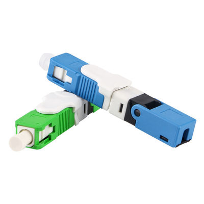connecteurs rapides optiques de fibre de 9/125μM Single Mode G652D pour le câble d'interface de FTTH