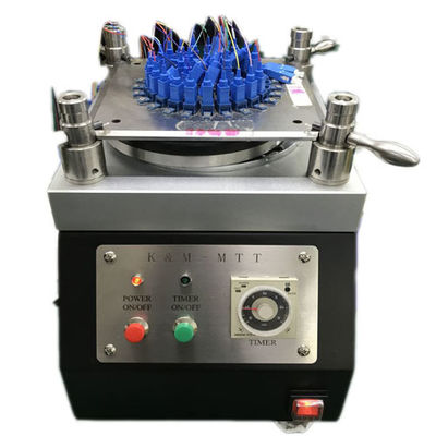 Meulage de visage d'extrémité de machine de cable connecteur de fibre pressurisé quatre par coins